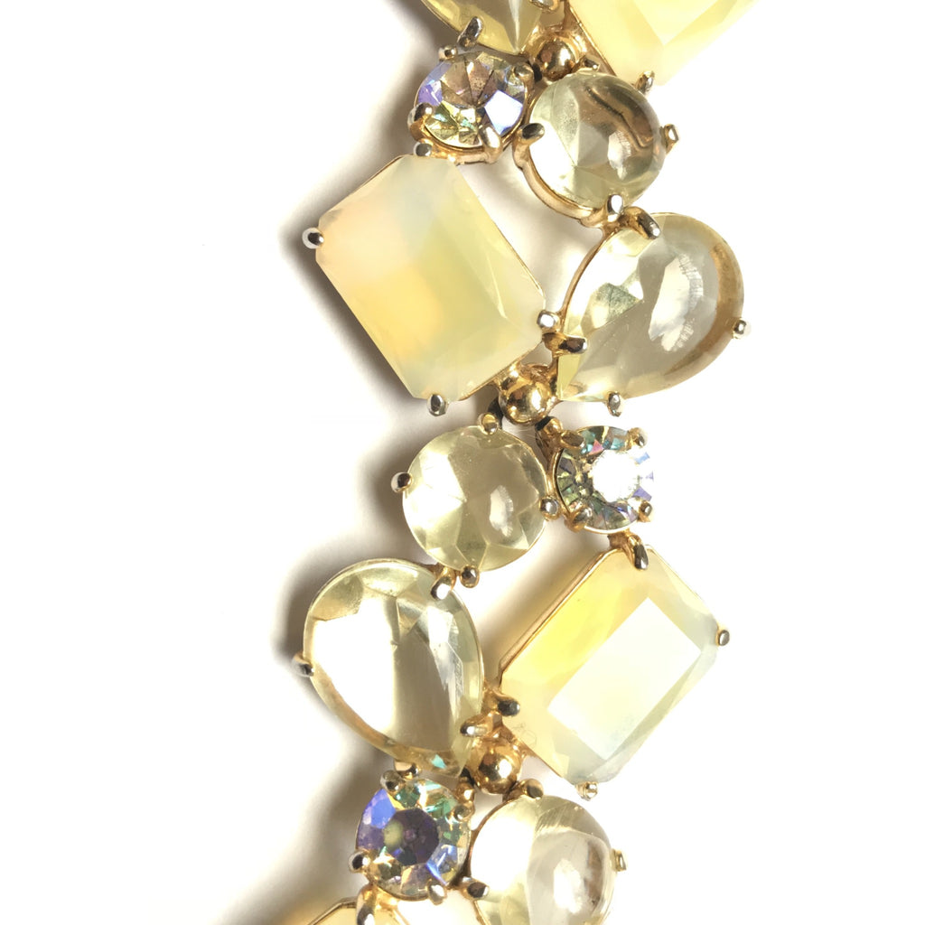Schiaparelli Bracelet Set in Shades of Lemon