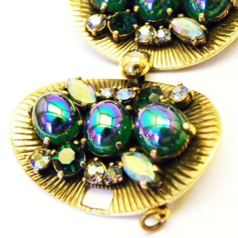 Schiaparelli Bookpiece Bracelet and Earring Set
