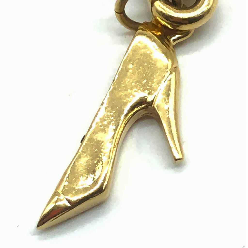Vintage Chanel Cupid Charm Bracelet