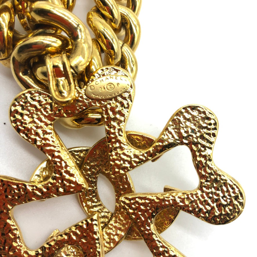 Vintage Chanel Chain and Maltese Cross Necklace – Very Vintage