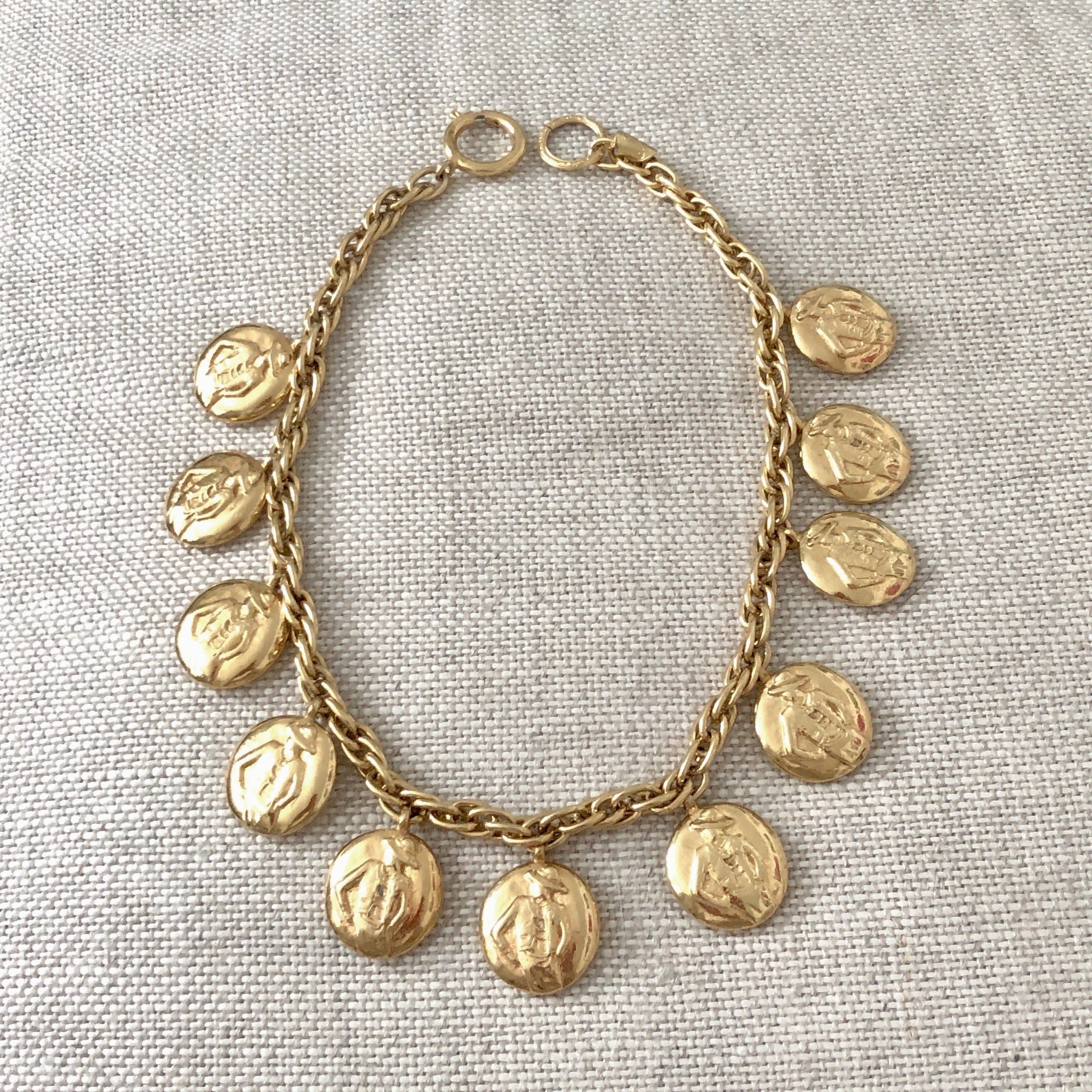 Vintage Chanel Necklace with Reversible Charms – Very Vintage