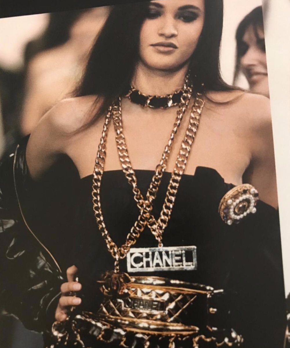 Chanel CC logo Necklace and Long Chain-VeryVintage – Very Vintage