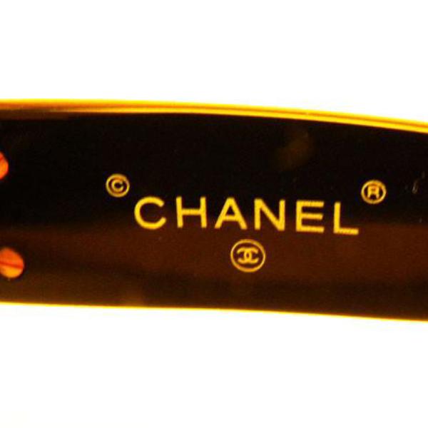 Chanel Vintage Black Wayfarer  Sunglasses